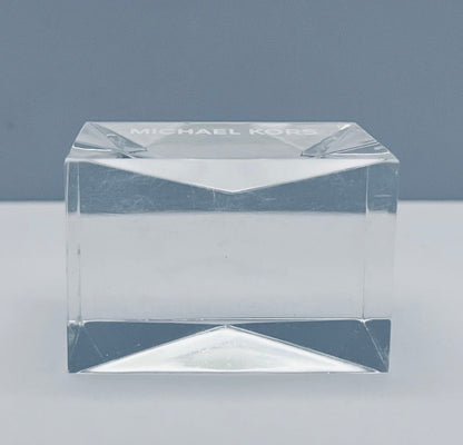 Michael Kors-Double Sided- Branded- Geometric - Counter Cube | In-Store Display