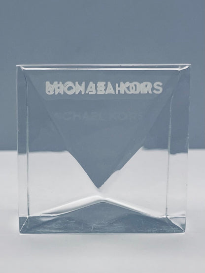 Michael Kors-Double Sided- Branded- Geometric - Counter Cube | In-Store Display