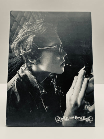 Chrome Hearts Retail V-Shaped Countertop Foldout Display- B&W Double Sided- Rare