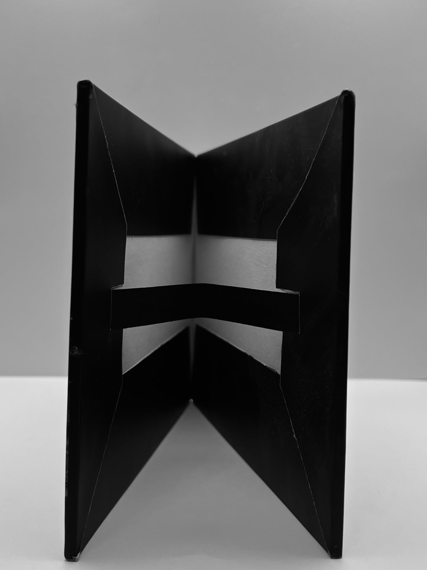 Chrome Hearts Retail V-Shaped Countertop Foldout Display- B&W Double Sided- Rare