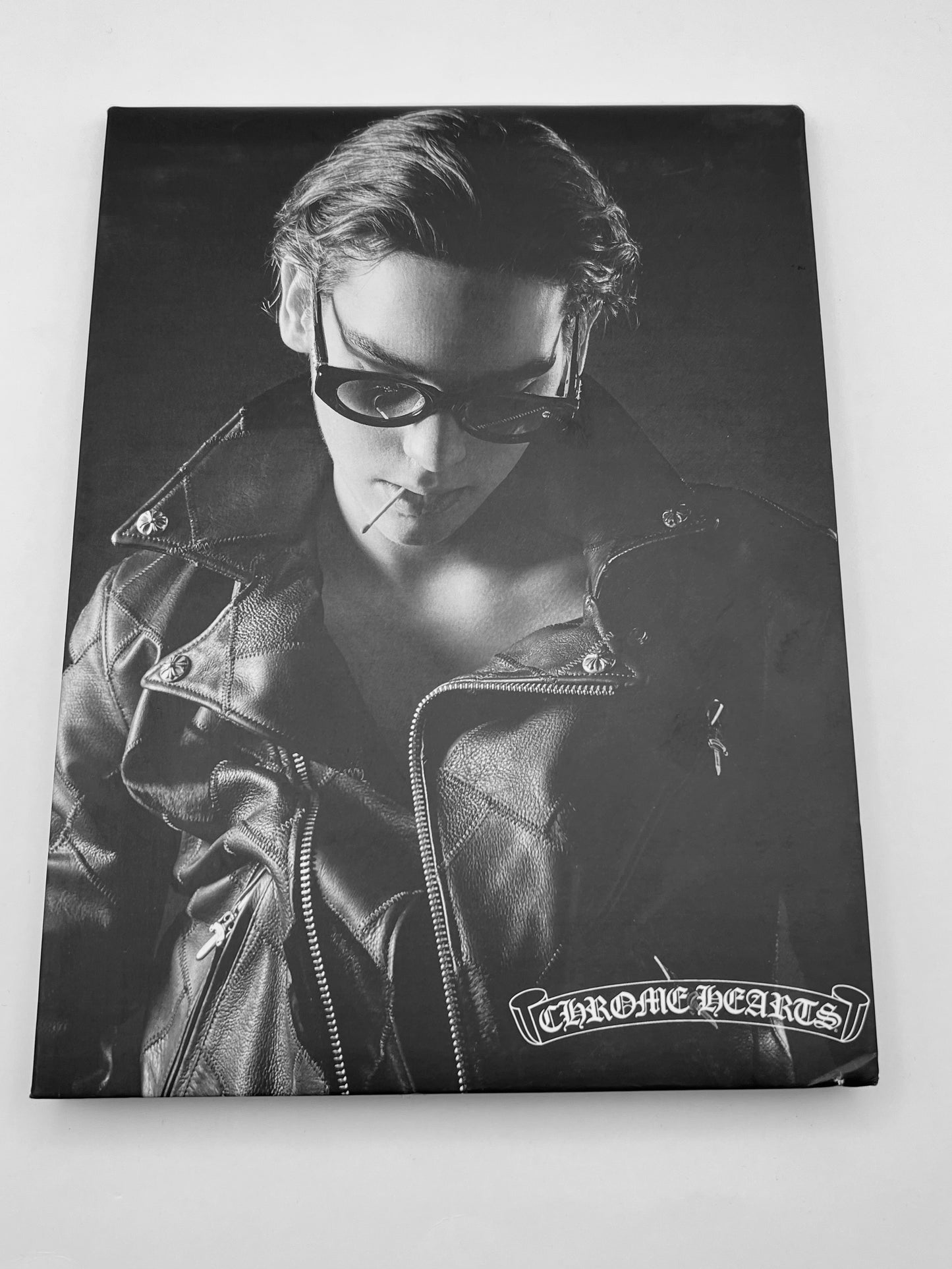 Chrome Hearts Retail V-Shaped Countertop Foldout Display- B&W Double Sided- Rare