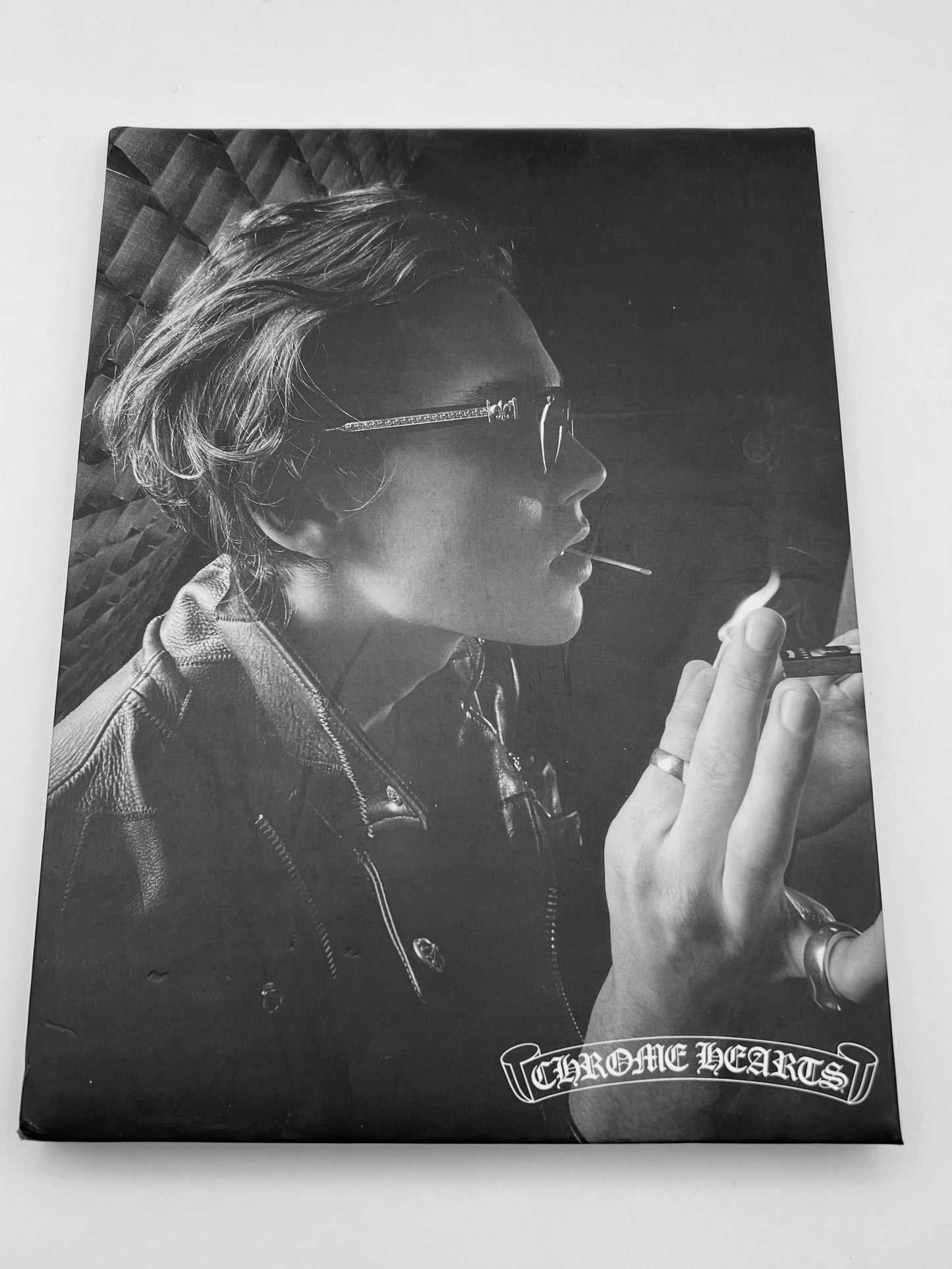 Chrome Hearts Retail V-Shaped Countertop Foldout Display- B&W Double Sided- Rare