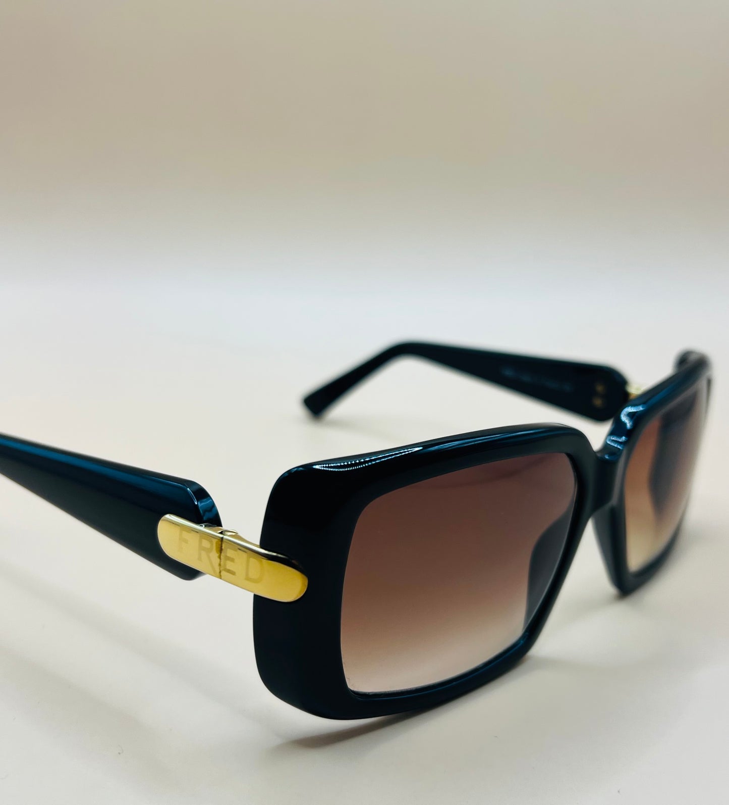 Fred Lunette Sunglasses Marie Galante C3 Col.201 Black | Made In France | W|Case