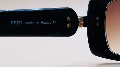 Fred Lunette Sunglasses Marie Galante C3 Col.201 Black | Made In France | W|Case