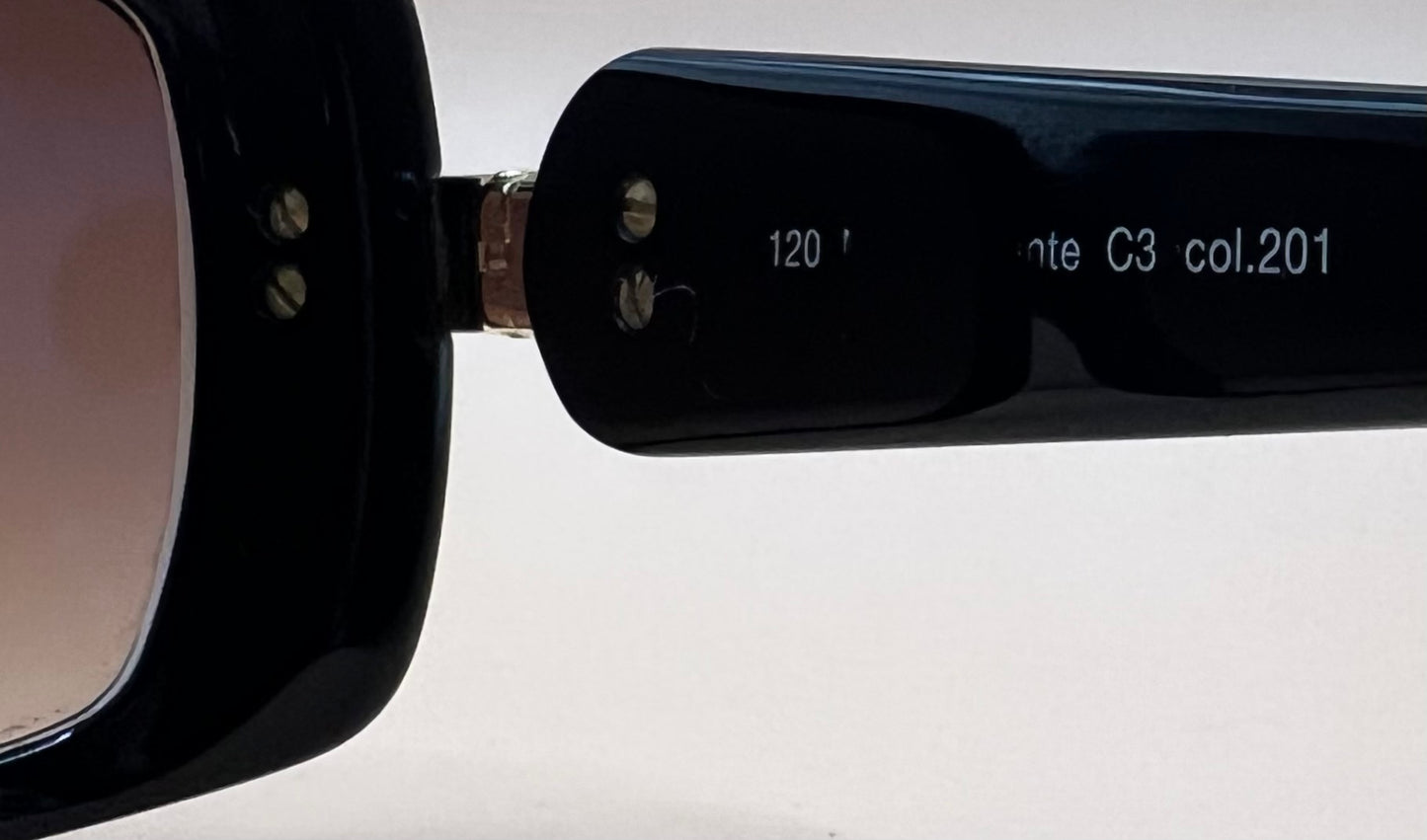 Fred Lunette Sunglasses Marie Galante C3 Col.201 Black | Made In France | W|Case