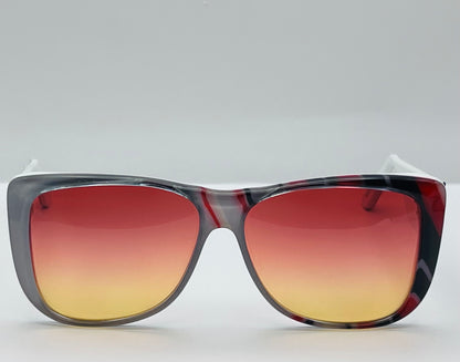 Ultra Catalina 4 Striped Sunglasses-Vintage 1980’S-With Brand New “Berkos Designs” Lenses