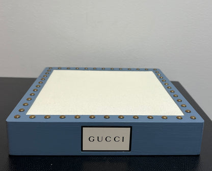Gucci Studded Flat Dresser-Countertop Display | Retail Display | Rare | Mint