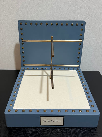 Gucci Studded Flat-Back Dresser Countertop Display | With Fixture | Rare | Mint