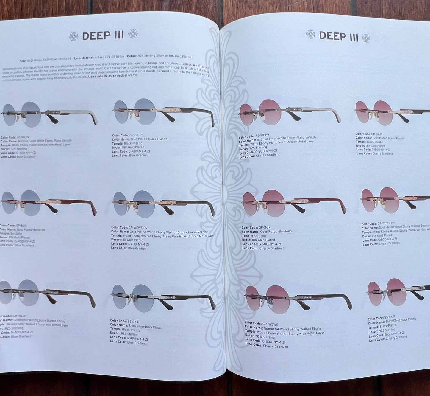 Chrome Hearts Eyewear Catalog-Vol.21 Edition 2-Collectible-60 Color Pages-Rare