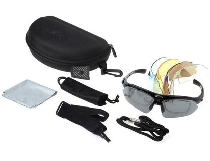 Outdoors, sports and cycling Sunglasses.  5 Changeable Lens Variations. Comfy|Non-Slip Nose-pads