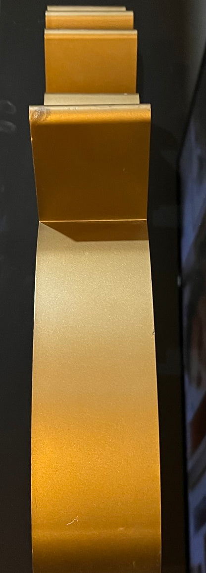 Cazal Logo Retail Countertop Display- 3D Sign- In Great Condition - Bronze