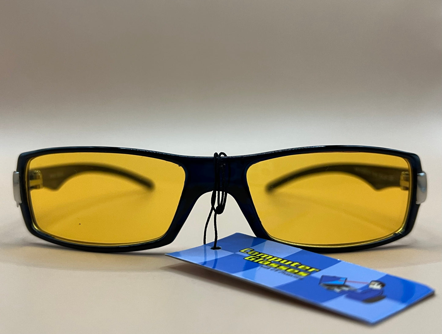 Abbot Optical Amber|Blue Light Blocking Gaming & Computer Glasses Magnification 1.75