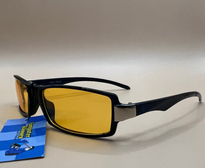 Abbot Optical Amber|Blue Light Blocking Gaming & Computer Glasses Magnification 1.75