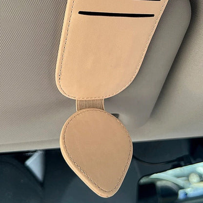 Double Slot-Magnetic Closure- Eyewear Visor Clip-Universal Fit-Card Fastener-Brand New