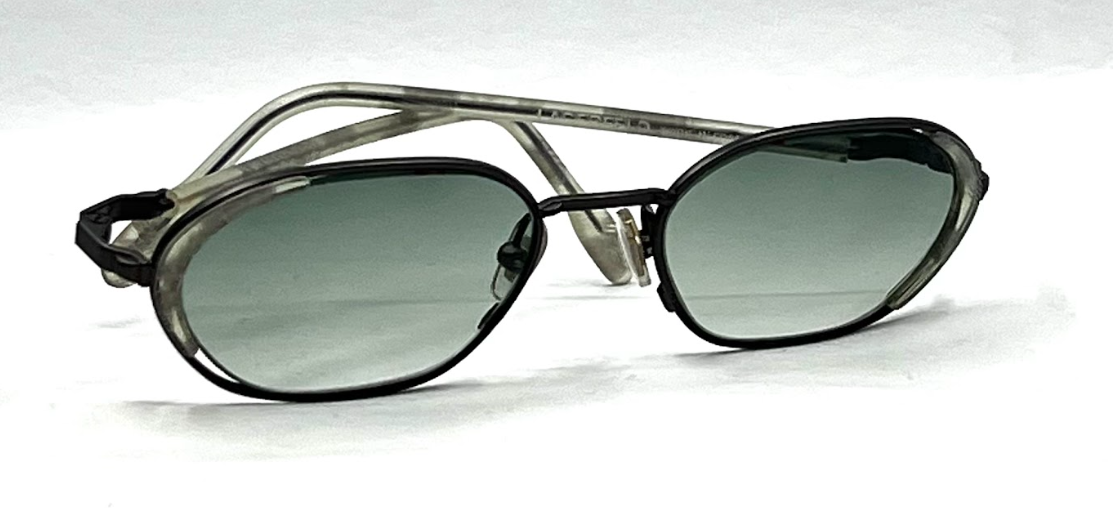 LAGERFELD 4305 Oval VINTAGE Sunglasses w/New Gradient Custom Lenses-France