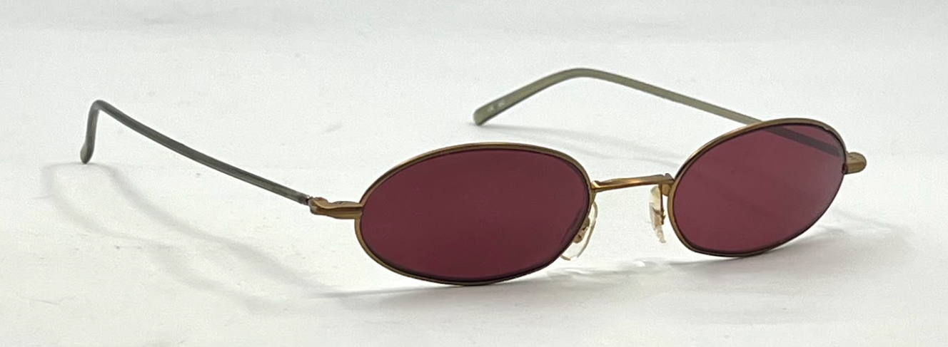 Paul Smith PS-138 Oval Sunglasses-Y2K Vintage-New Custom Lenses-Unworn-Japan