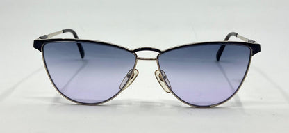 Givenchy 9702 Y2K Vintage Sunglasses w/ New Indigo Lavender Gradient Custom Lenses