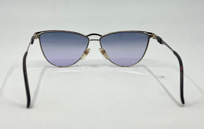 Givenchy 9702 Y2K Vintage Sunglasses w/ New Indigo Lavender Gradient Custom Lenses