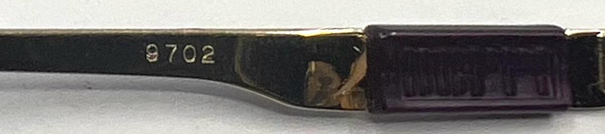 Givenchy 9702 Y2K Vintage Sunglasses w/ New Indigo Lavender Gradient Custom Lenses