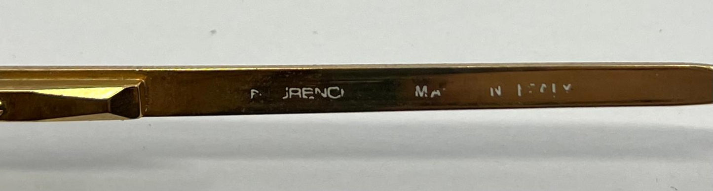 Leopard by Felini Reno Aviator Vintage Sunglasses w/ New Grandient Tinted Lenses