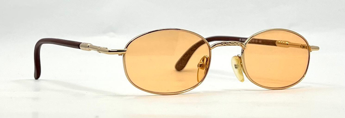 Japanese Oval Sunglasses-Hand Painted-Y2K Vintage-New Custom Lenses-Unworn