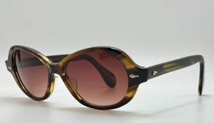 Vintage American Optical 162-Panto Sunglasses with Brand New, Custom Gradient Berko’s Designs Lenses