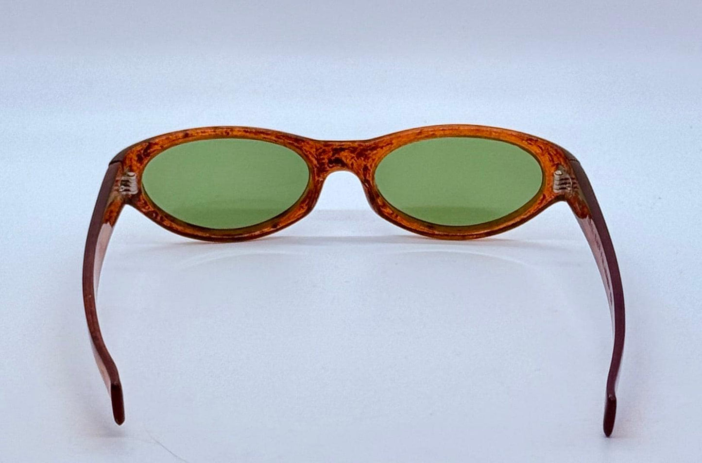Cool-Ray Polaroid 125 Vintage Sunglasses W|New, Custom Bottle Green Lenses