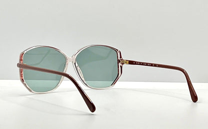 Silhouette Spx M1793 Vintage Sunglasses W|New, Custom Aquamarine Lenses-Deadstock-Austria