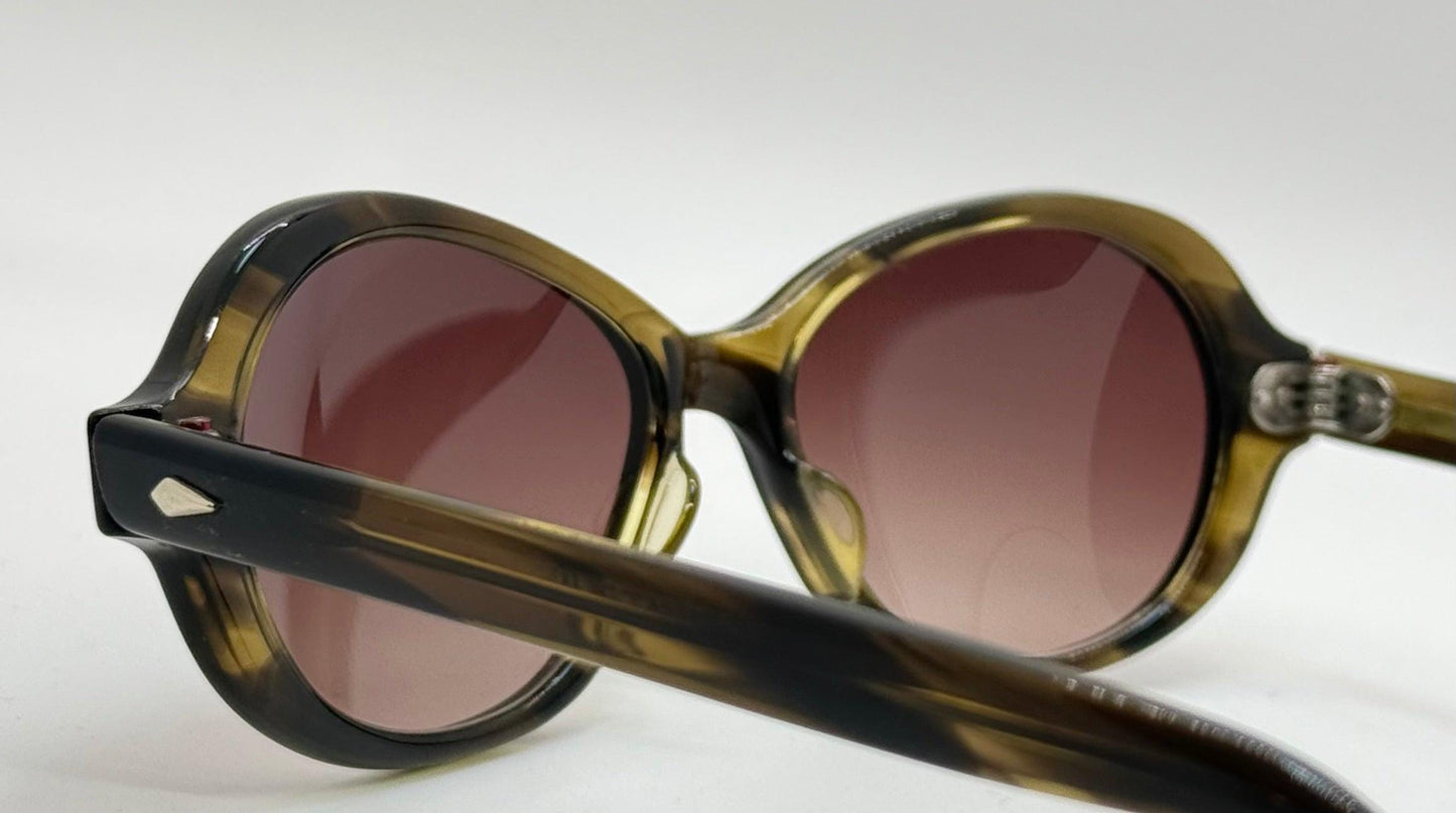 Vintage American Optical 162-Panto Sunglasses with Brand New, Custom Gradient Berko’s Designs Lenses