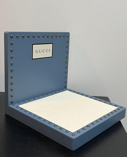 Gucci Studded Flat-Back Dresser Countertop Display | Retail Display | Rare