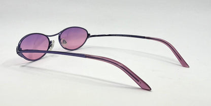 Emporio Armani Ea9189 P7C Oval Sunglasses-Y2K Vitnage W|New Purple Gradient Custom Lenses-Unworn