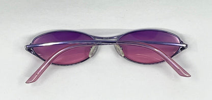 Emporio Armani Ea9189 P7C Oval Sunglasses-Y2K Vitnage W|New Purple Gradient Custom Lenses-Unworn