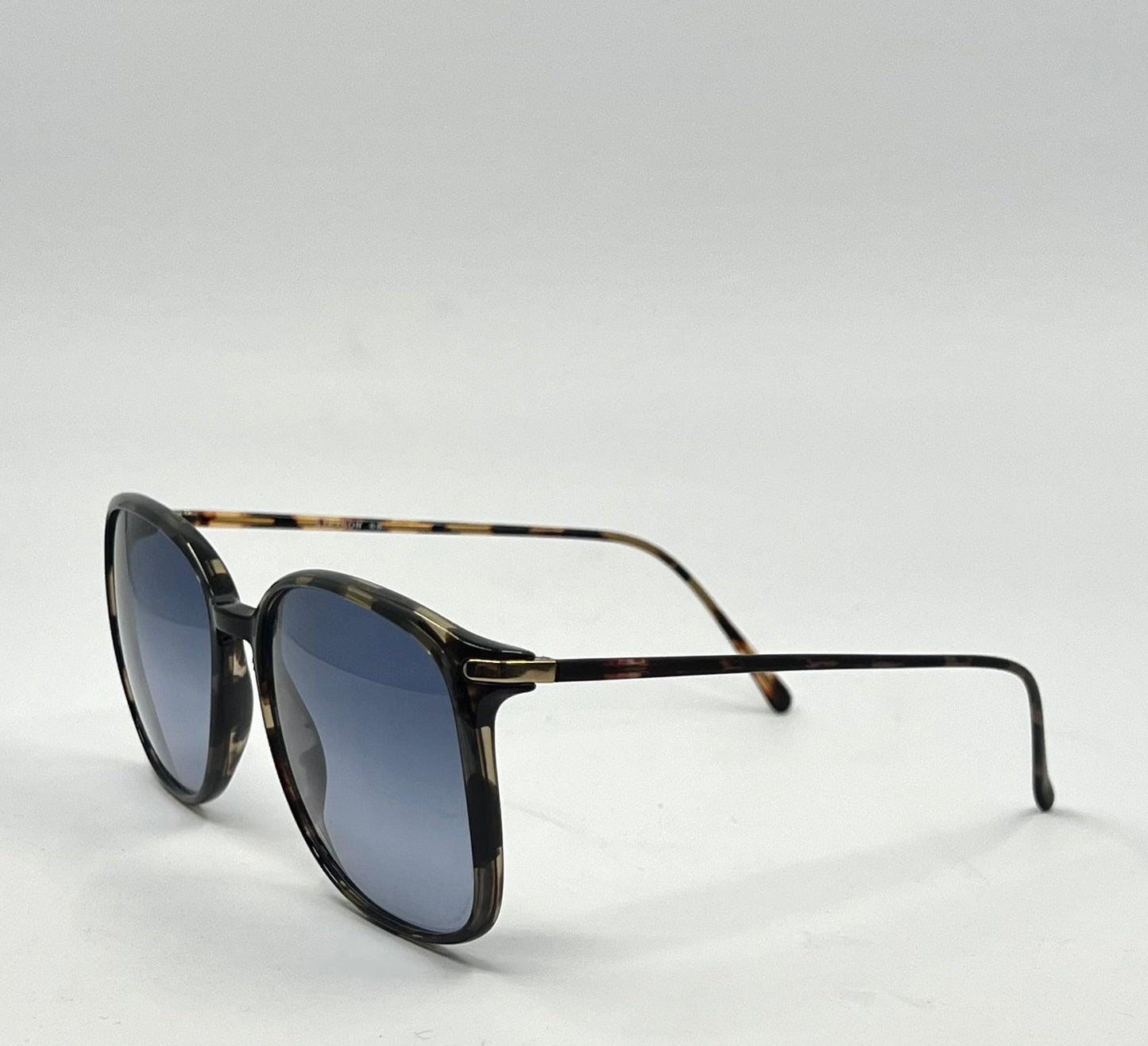 Stetson Zyloware 016 Polyware Vintage Sunglasses w|New Gradient Blue Custom Tinted Lenses