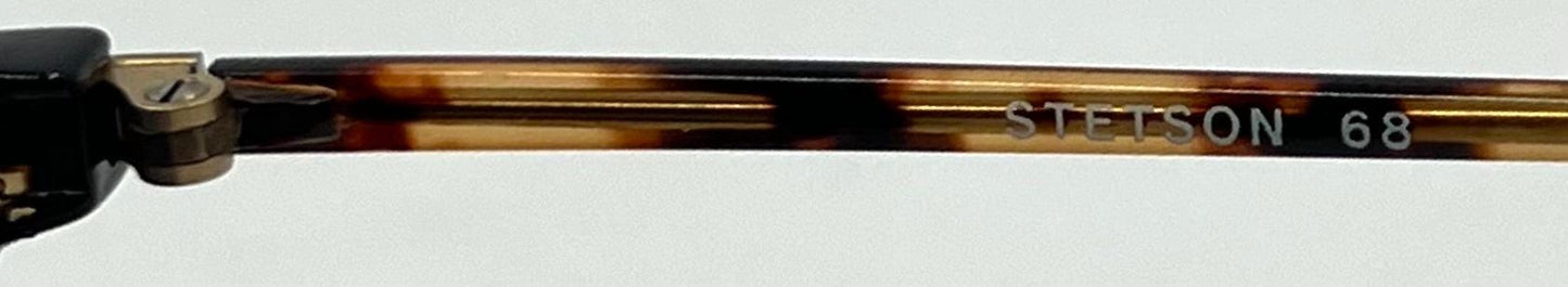 Stetson Zyloware 016 Polyware Vintage Sunglasses w|New Gradient Blue Custom Tinted Lenses