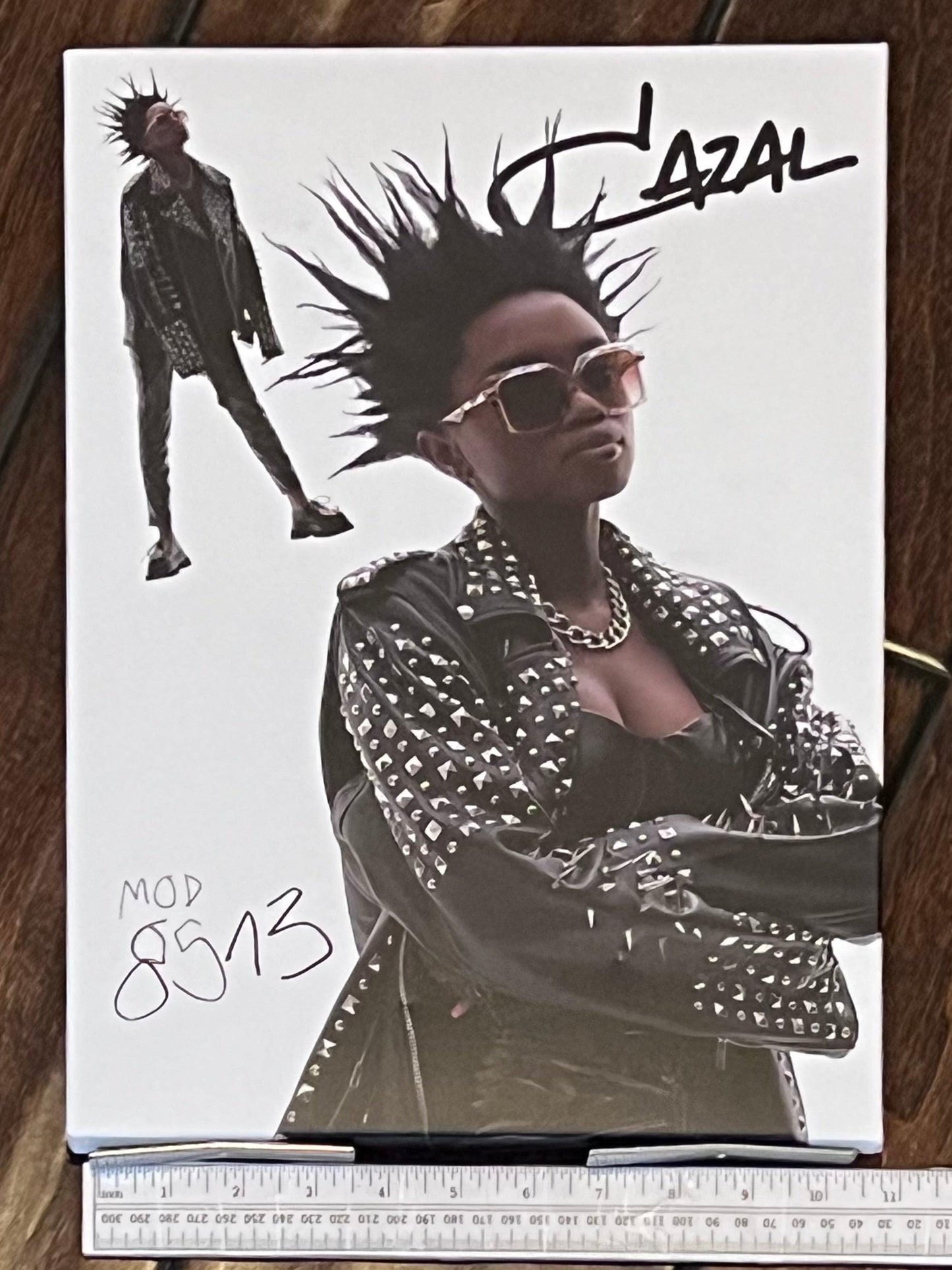 Cazal Counter Cards- Dual Sided Countertop Displays-Metal Foldout Legs-Brand New