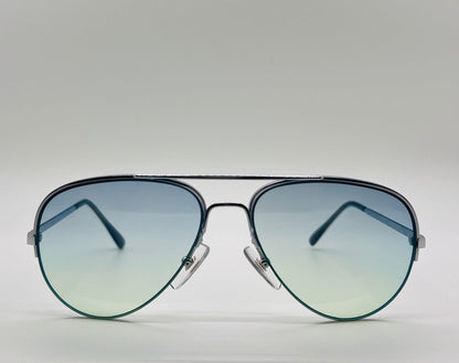 Vintage Cottet New|Old Stock Half Rim Custom Sunglasses-W|New Berko’S Designs Lenses