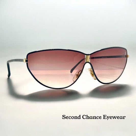 Jean Pierre Lamy Vintage Sunglasses-France-Original Jpl Logo Pink Lenses