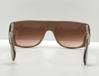 Ultra “Zorro” Vintage Sunglasses W|New, Custom Brown To Rose Gradient Lenses – Side Shields – Deadstock