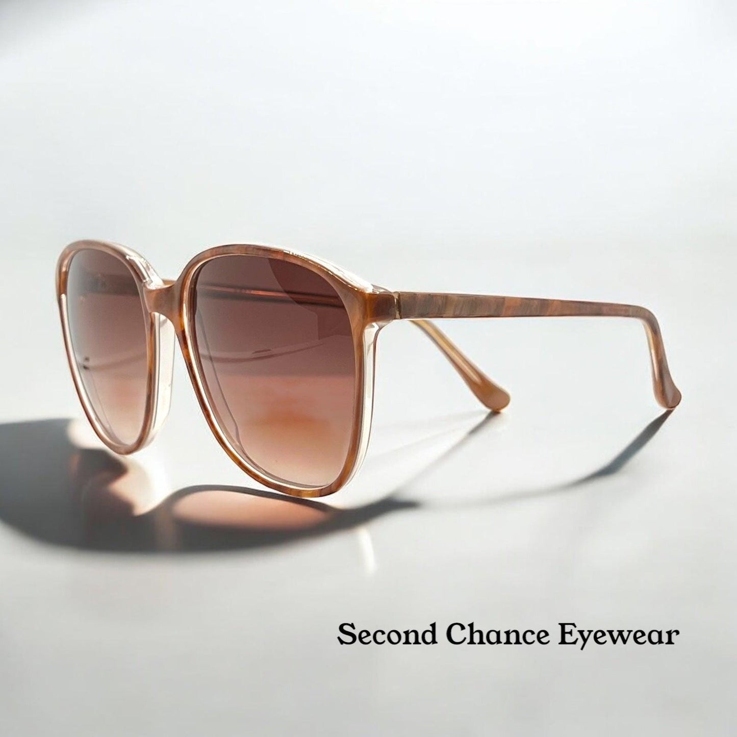 Demitria Sand Vintage Marble Sunglasses 57Mm W|Gradient Rose Lenses-Nos