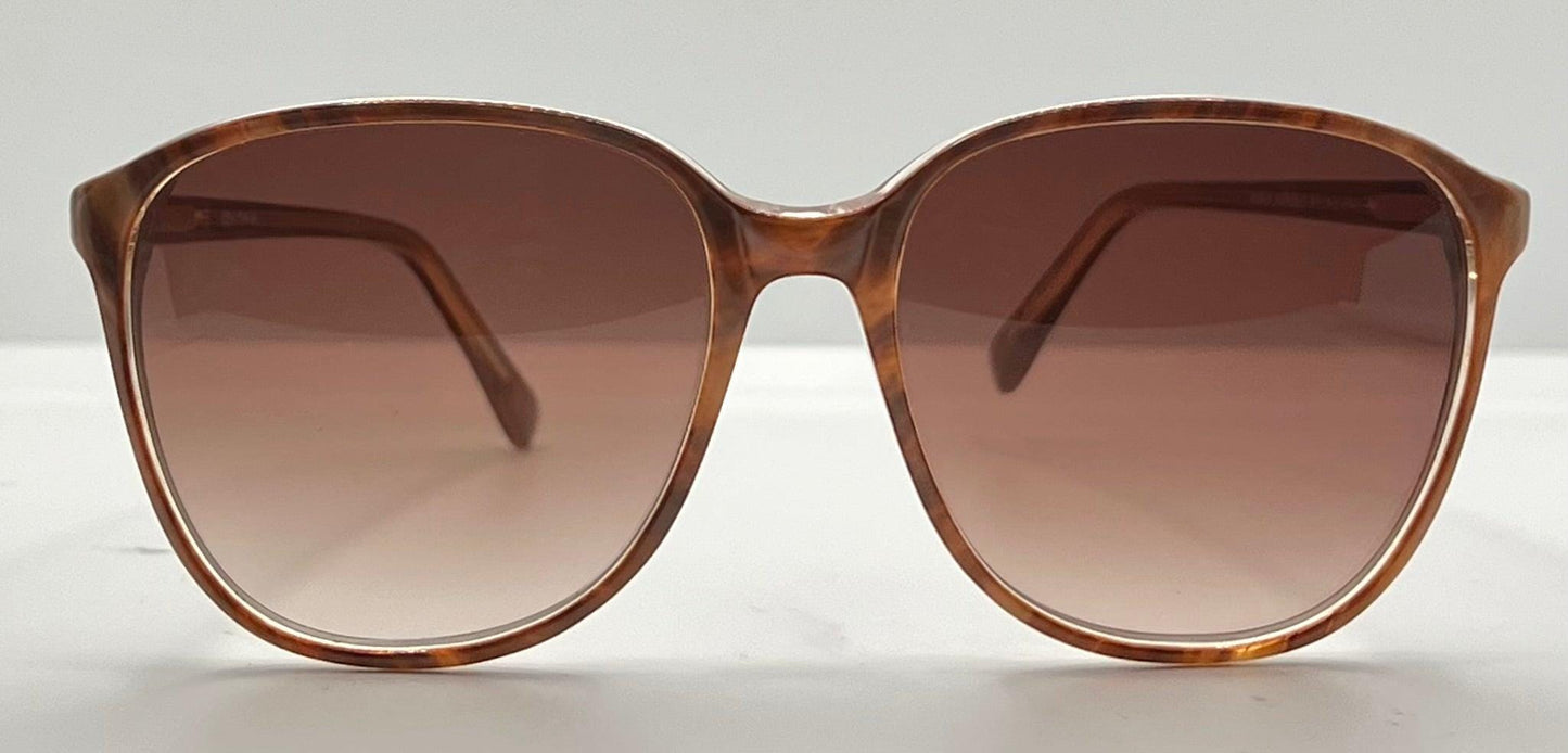 Demitria Sand Vintage Marble Sunglasses 57Mm W|Gradient Rose Lenses-Nos