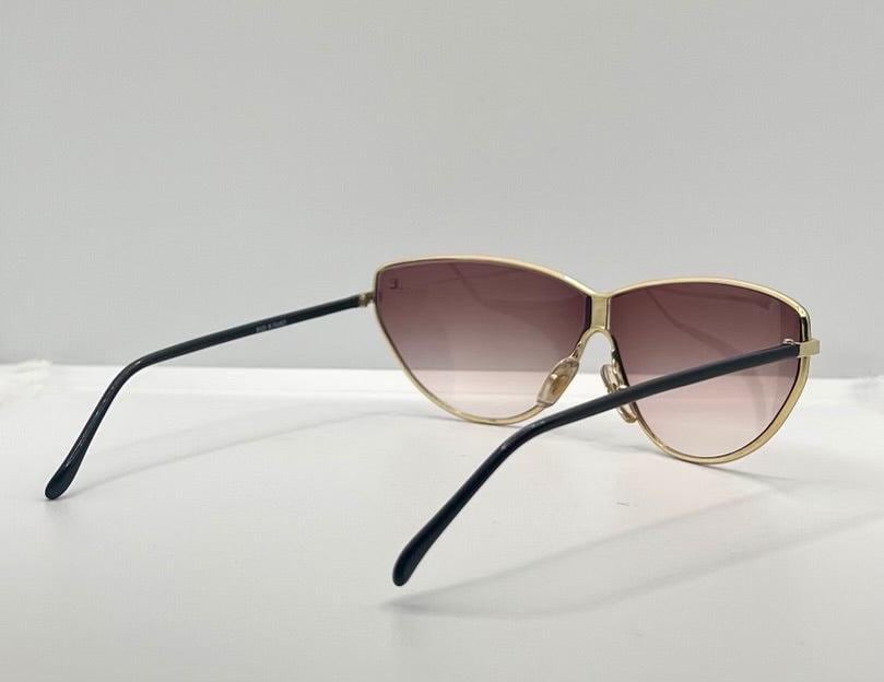 Jean Pierre Lamy Vintage Sunglasses-France-Original Jpl Logo Pink Lenses