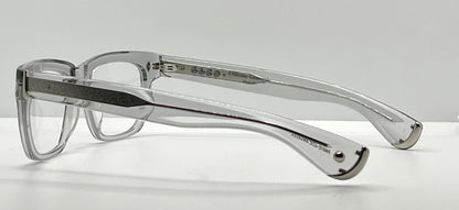 Garrett Leight X Officine Générale Ogx Optical Frame-Crystal 50-20Mm-New|Full Kit