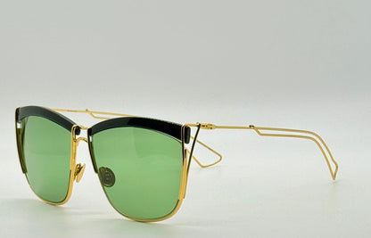DiorSoElectric Rare Gold Green Sunglasses-Full Kit Authentic-Deadstock|New