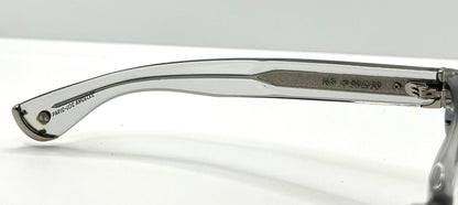 Garrett Leight X Officine Générale Ogx Optical Frame-Crystal 50-20Mm-New|Full Kit