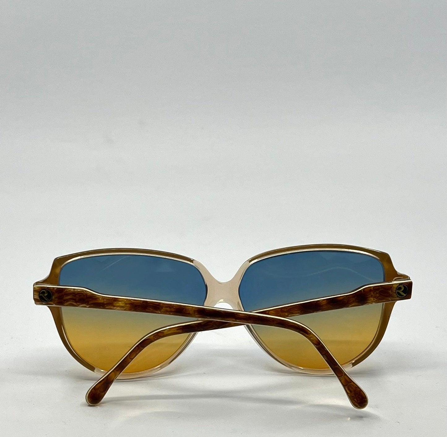 Rochas Paris 4604 Vintage Sunglasses w|New Gradient Tint Custom Lenses-Handmade in France-Unworn