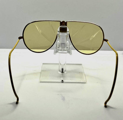 Korean War-Era Folding Aviator Military Glasses – Original Yellow Glass Lenses