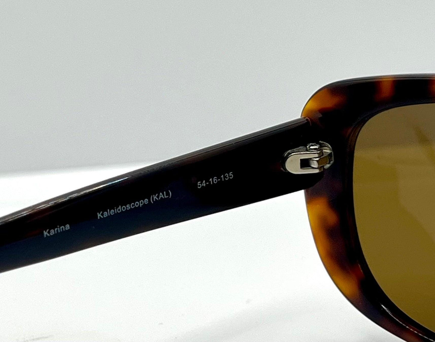 Deadstock Vera Bradley Karina Kaleidoscope Kal Tortoise Sunglasses – Custom Polarized Lenses – 54-16-135