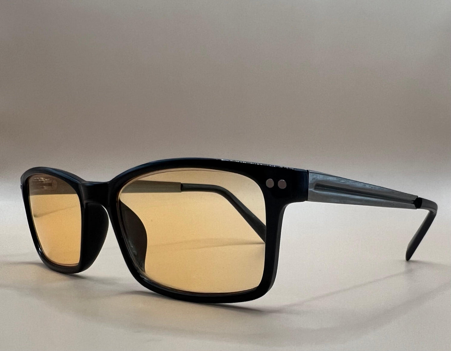 Abbot Optical Amber Lens, Blue Light Blocking Gaming & Computer Glasses-Brand New (Magnification +1.0-3.5)