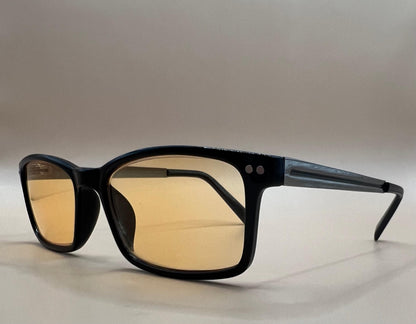 Abbot Optical Amber Lens, Blue Light Blocking Gaming & Computer Glasses-Brand New (Magnification +1.0-3.5)