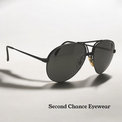 Porsche Design 5657 Aviator Sunglasses, Original Case, 60mm Lens, Made in Austria